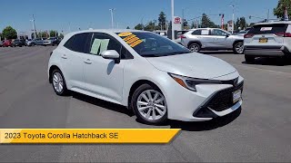 2023 Toyota Corolla Hatchback SE 5D Hatchback Yuba City  Oroville  Roseville  Sacramento  Chico