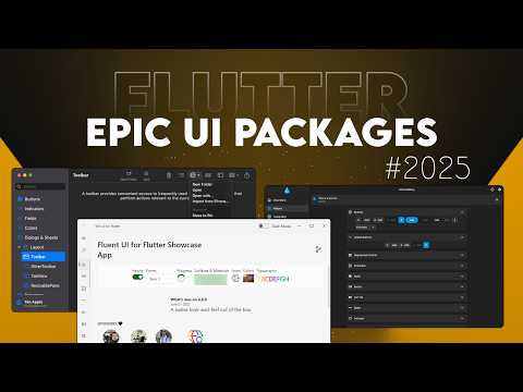 Top MOST EPIC UI Packages in Flutter You Need to Know in 2025!