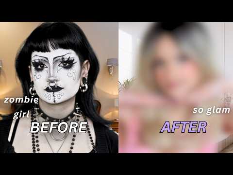 Zombie Doll To Barbie Glam For 24 Hours | TRANSFORMED
