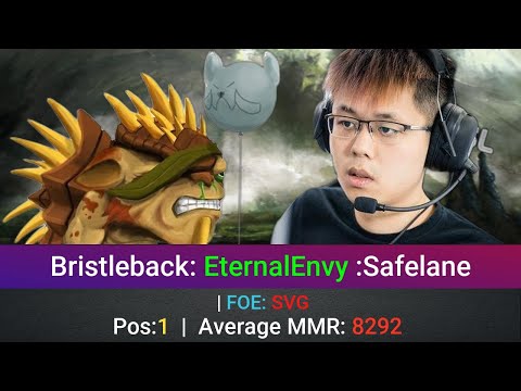 Bristleback Perspective by EternalEnvy | @1440p | Safelane Pos:1 |  | FOE: SVG |5822906278