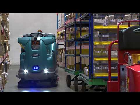 Autolaveuse robotisée industrielle