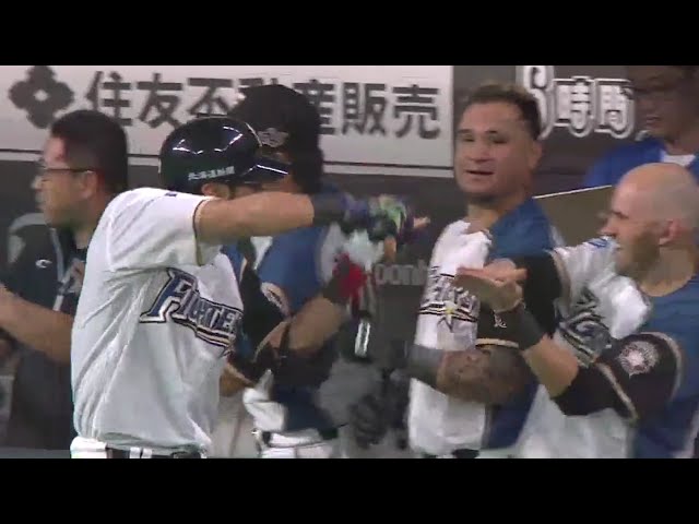 【4回裏】完璧!! ファイターズ・大田 2打席連続の勝ち越しホームラン!! 2018/4/24 F-Bs