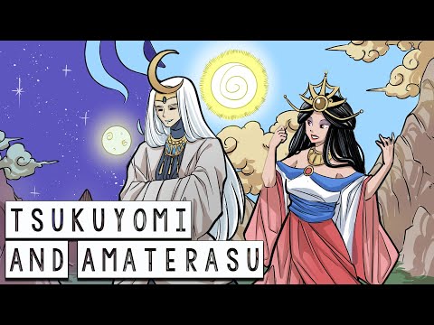 Tsukuyomi and Amaterasu - The Creation of Day and Night - Japanese Mythology - See U in History