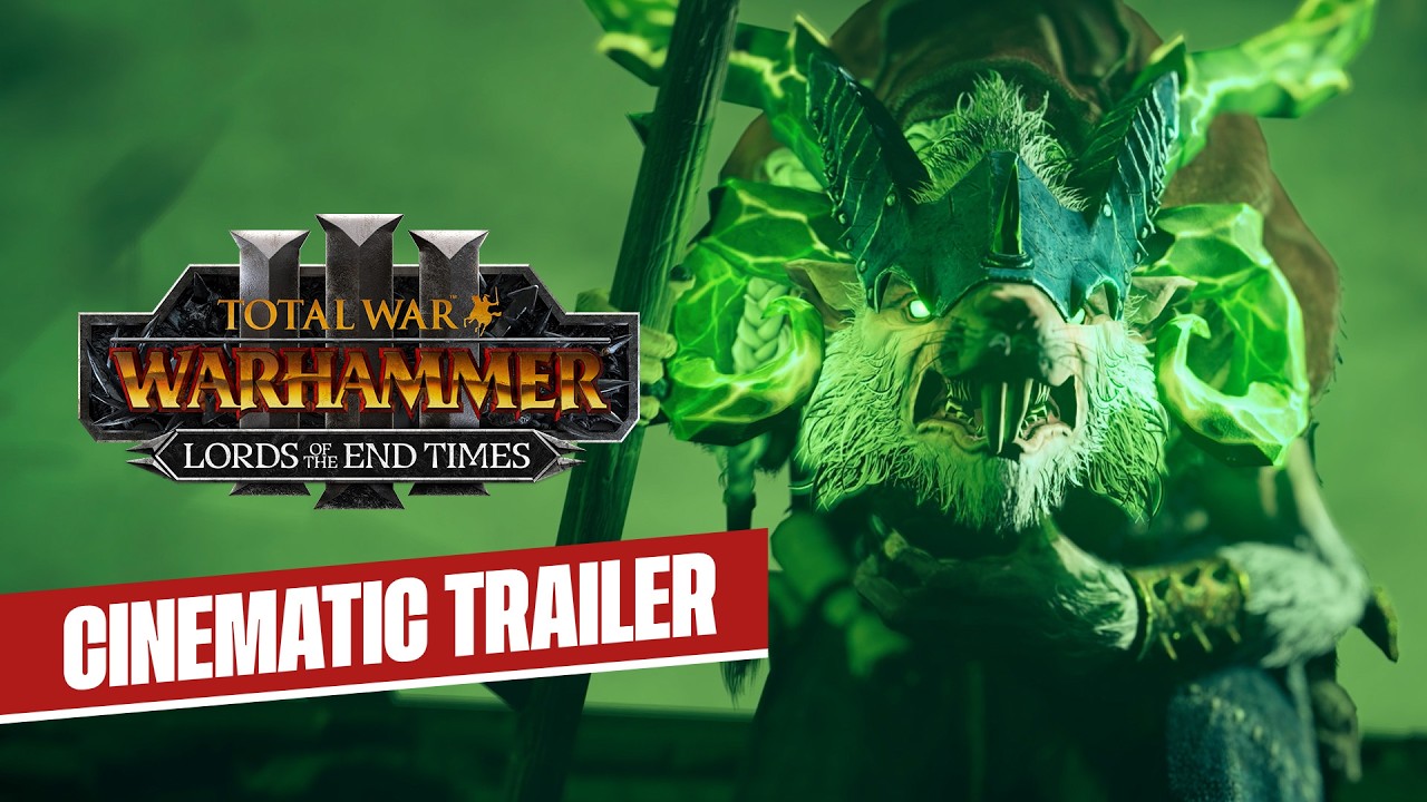 Total War: WARHAMMER III - Lords of The End Times - Cinematic trailer - YouTube