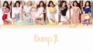 GIRLS’ GENERATION (소녀시대) SNSD – BUMP IT (예감) Lyrics Color Coded [Eng/Han/Rom]