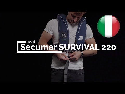 Giubbotto di salvataggio SURVIVAL 220 – Caratteristiche e vantaggi | SVB