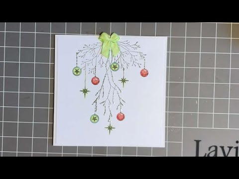 Christmas Baubles from Lavinia by Jo Rice - A Lavinia Stamps Tutorial