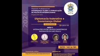 Interações entre grupos diaspóricos imigrantes em São Paulo