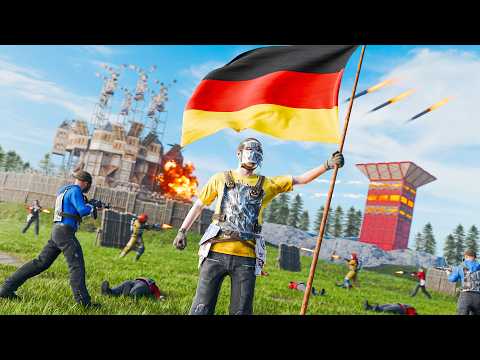 How 60 Germans completely raided the server - Rust German
