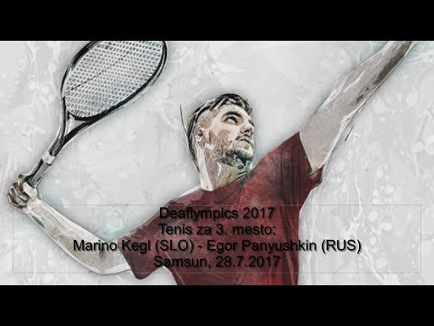 Tenis za 3. mesto: Marino Kegl (SLO) - Egor Panyushkin (RUS)