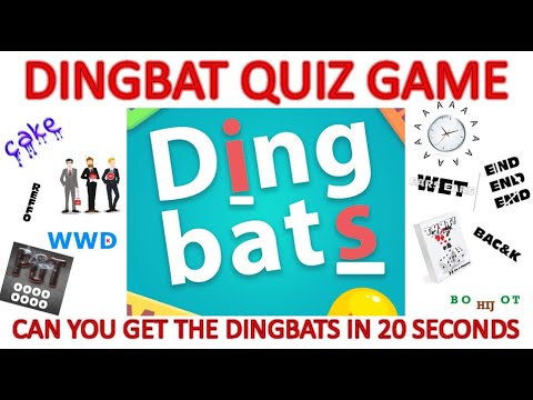 DINGBATS - quiz game