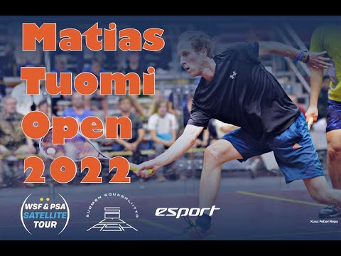Matias Tuomi Open 1st day
