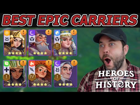 3 MUST-HAVE Heroes to Dominate Progress in Heroes of History Epic Empire!
