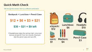 Back-to-School Budget Boss 🎒 | Fun Money Lesson for Kids | The Joy of Numbers