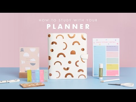 How to Study with your kikki.K Planner