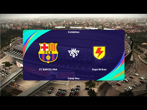 Pes 21: Supastrikas VS FC Barcelona | Pre-Season Friendly