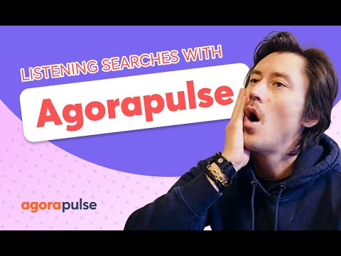 How to do listening searches with Agorapulse