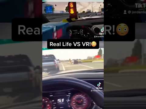 Real Life Vs VR!😳 Assetto Corsa VR! #shorts