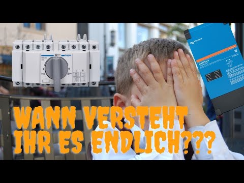 Victron Energy Multiplus 2 [Bypass] ESS changeover switch explained!!! Emergency/backup power swi...
