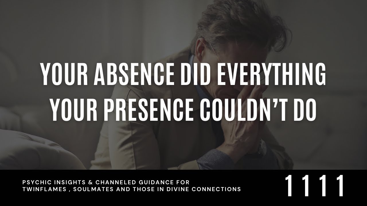 Your ABSENCE And DESTRUCTION Of His/Her FAKE World AFTER You LEFT Made Him/Her REALISE "Who You Are"