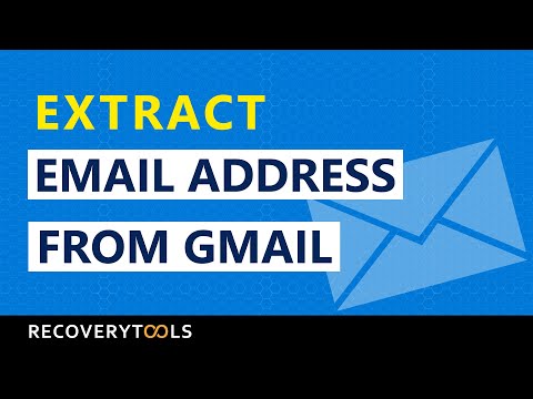 How to Extract Email Addresses from Gmail and create a...