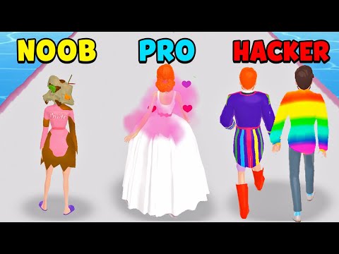 NOOB vs PRO vs HACKER - Dream Wedding - YouTube