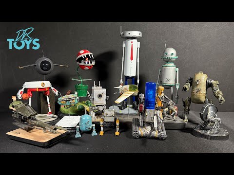 So Many DIY Robots - Recap of my collection of Scratch built/Kitbash Robots
