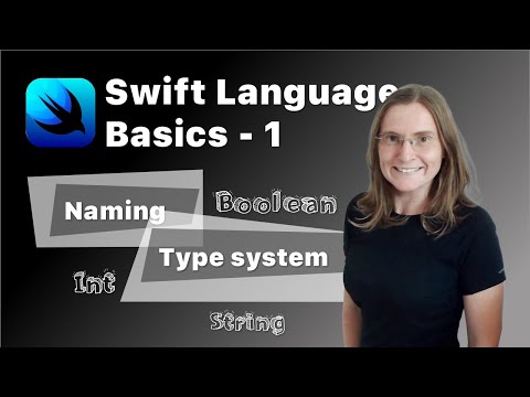 Swift Language Tutorial for Beginners - Part 1 - Naming Conventions and Swift Type System thumbnail
