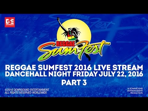REGGAE SUMFEST 2016 DANCEHALL NIGHT PART 3 OF 4