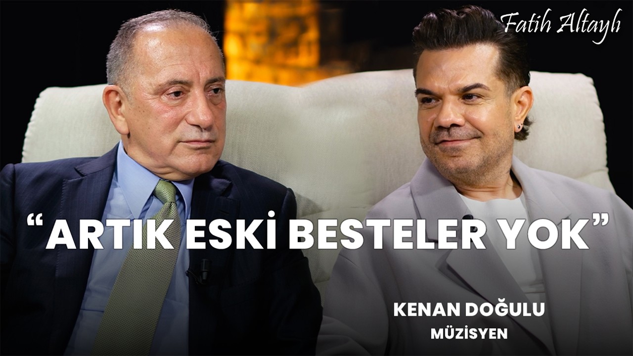 Fatih Altaylı ile Pazar Sohbeti: "Senfoni ile dünyayı gezmek istiyorum!"/ Kenan Doğulu