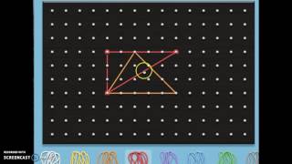 Area of Parallelograms and Triangles Using a GeoBoard
