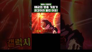 원피스) 해군의 영웅 거프가 최강이라 불린 이유! #원피스 #onepiece