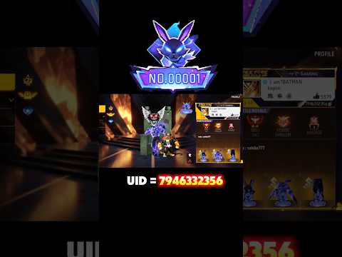 No. 00001 Player 😲 Galactic Bunny Bundle 😍😱 #shorts #viral #trending #ff #ssg_ziddiboy