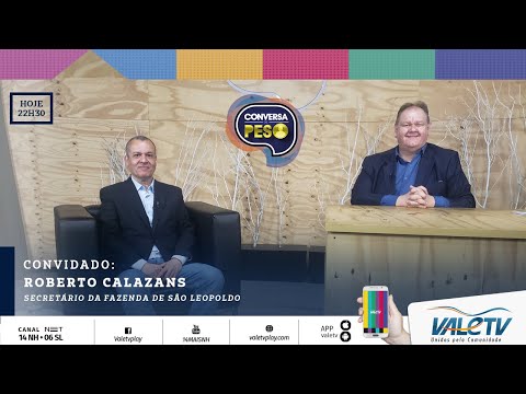 São Leopoldo encara desafios fiscais: secretário Roberto Calazans detalha situação financeira e estratégias para recuperar o município 1 Assista no YouTube