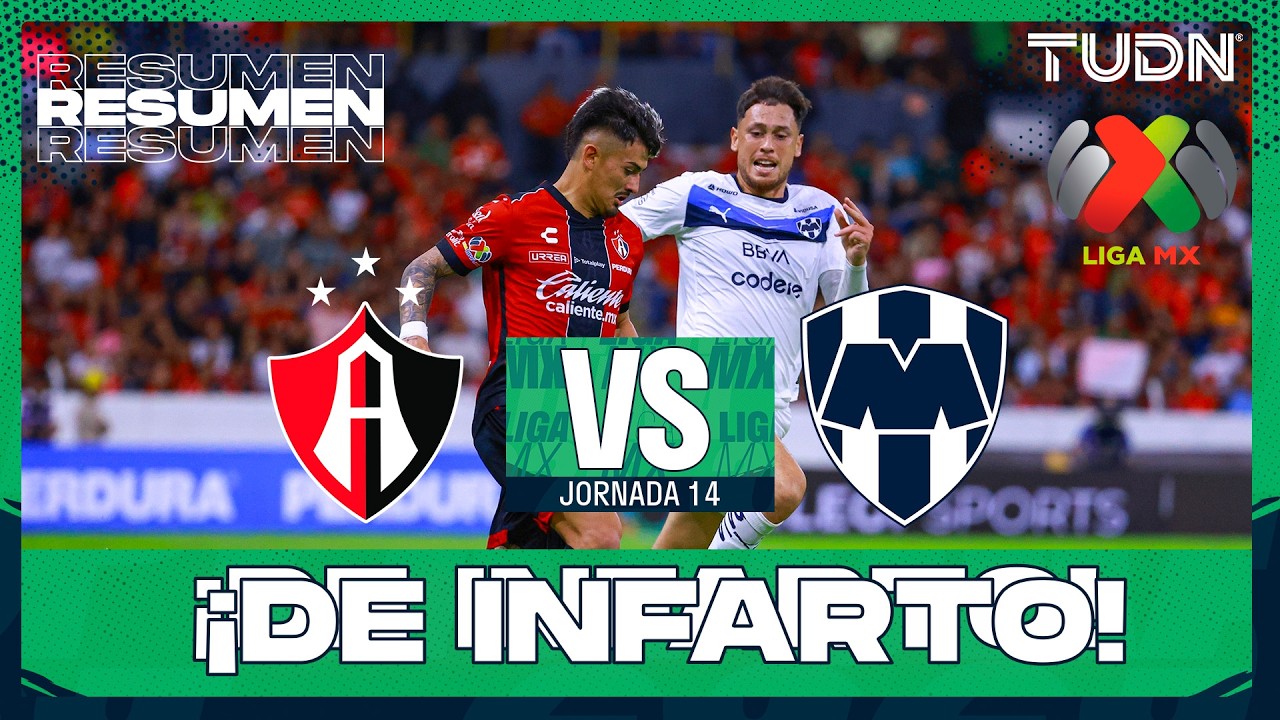 Atlas vs CF Monterrey Highlights