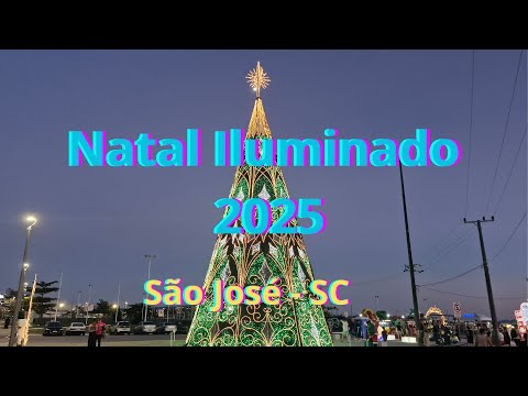 Decoração de Natal – São José – SC.- #christmasdecorationssãojosé #brazil