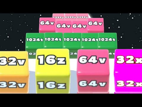 Digit Shooter, 2048 Hole, Number Merge Run, Jelly Run 2048, etc.) Asmr Gameplay, Walkthrough