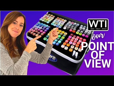 MMFB Arts Fine & Chisel Tip Markers - WTI product video review