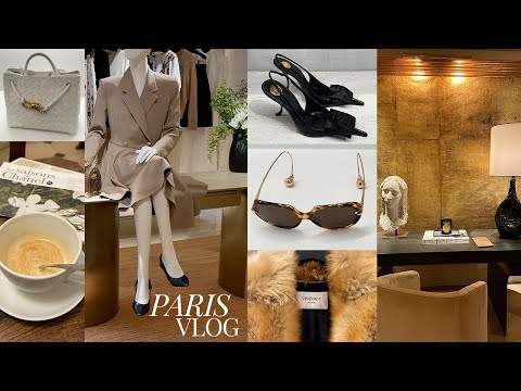 Luxury in Paris vlog: Louis Vuitton, Miu Miu, Saint Laurent, Prada, Bottega Veneta.. Winter Shopping