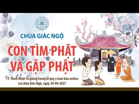 Con tìm và gặp Phật