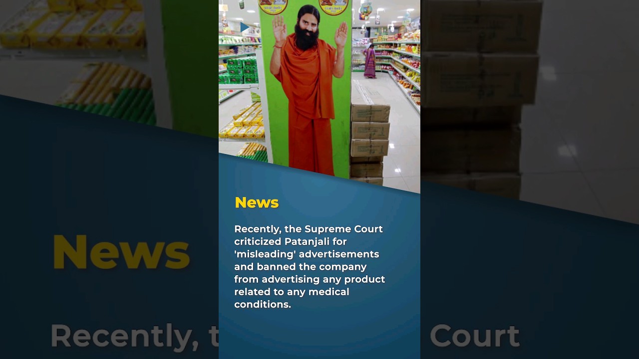 Supreme Court criticizes Patanjali for 