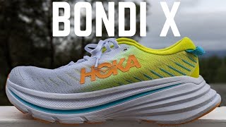 HOKA Bondi X - First Run Impressions