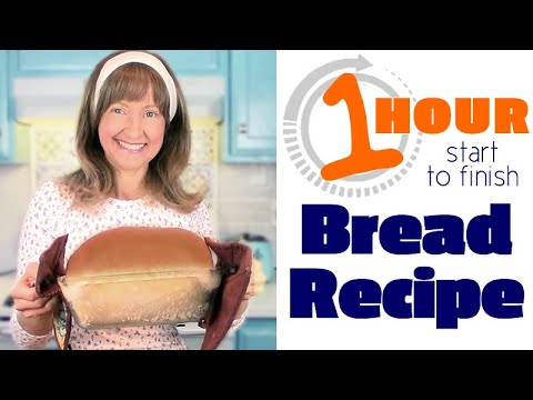 1 HOUR BREAD RECIPE : Simple, Tender & Delicious - One Hour Bread!