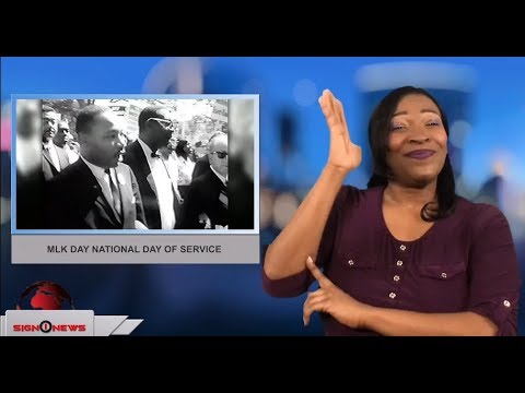 MLK Day National Day of Service (ASL - 1.15.18)