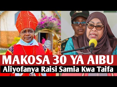 THIS IS A DISASTER NOW BISHOP BAGONZA CONFESSES 30 MISTAKES HE MADE PRESIDENT SAMIA OPENS TO THE ...
