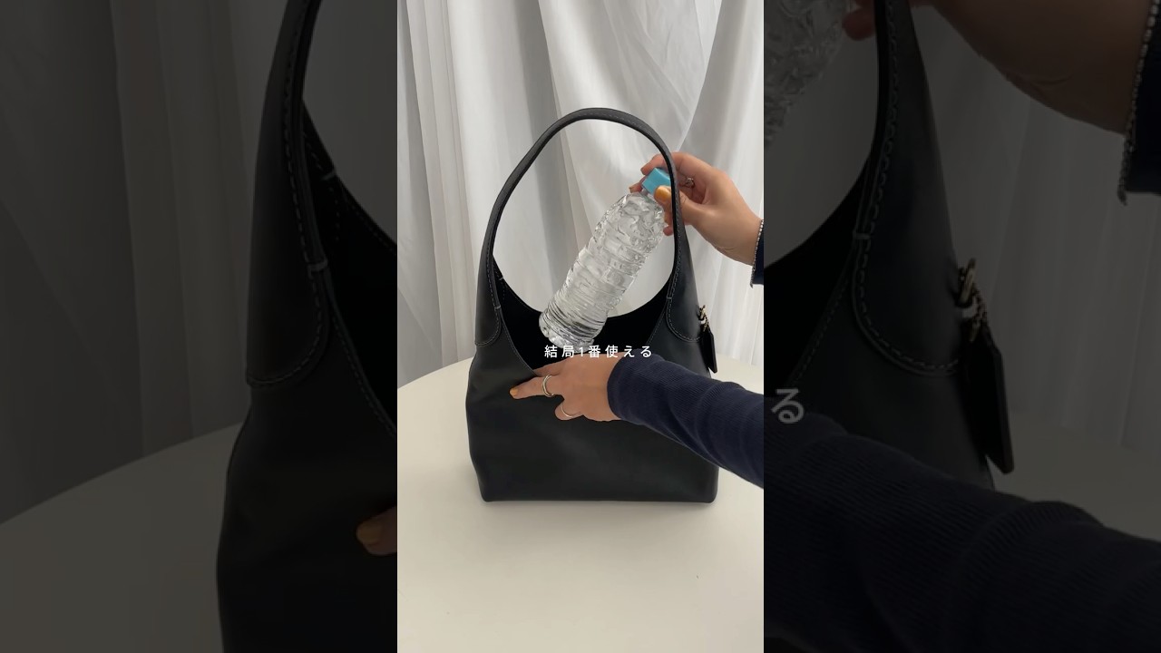 結局1番使えるサイズ！ペットボトルが入るバッグ7選👜🩵 #shorts #バッグ #バッグの中身 #bag