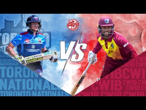 Toronto Nationals vs West Indies B | GT20 Canada Season 1 Match 12 Highlights