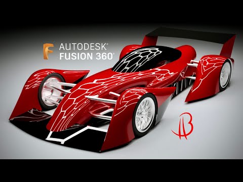Car Design Speedrun 28 - Using Autodesk Fusion 360