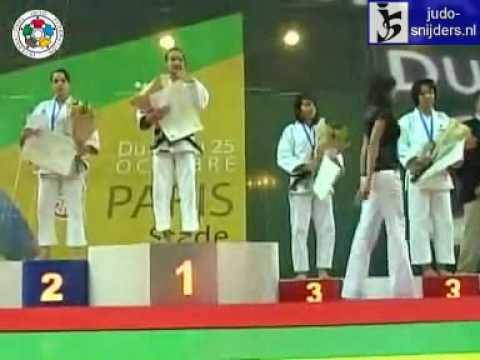 Judo 2009 Paris: Medal Ceremony [-52kg].
