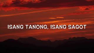 Isang Tanong, Isang Sagot - Donna Cruz (LYRICS)